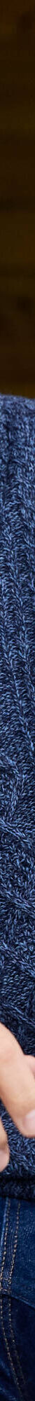 Pull col camionneur maille irlandaise (bleu mouliné) Pull col camionneur maille irlandaise (bleu mouliné)